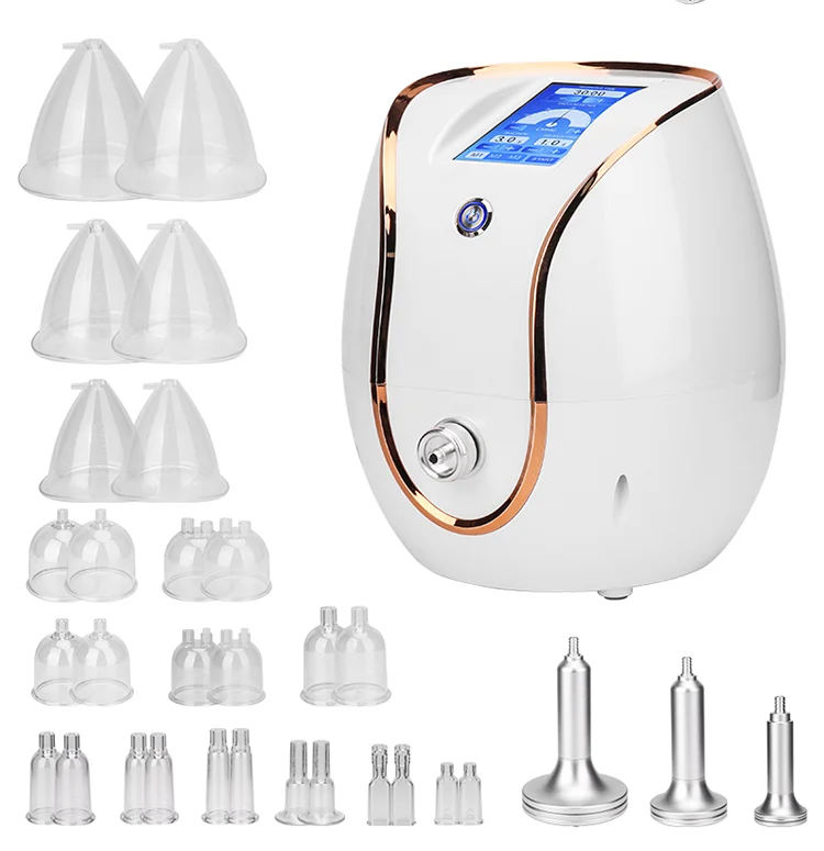 Vacuum Butt Lifting Enhancer Vacuum Suction Breast Massager 30 Cups Vacuum Therapy Breast Enlarging Sucking Butt Lifting Machine