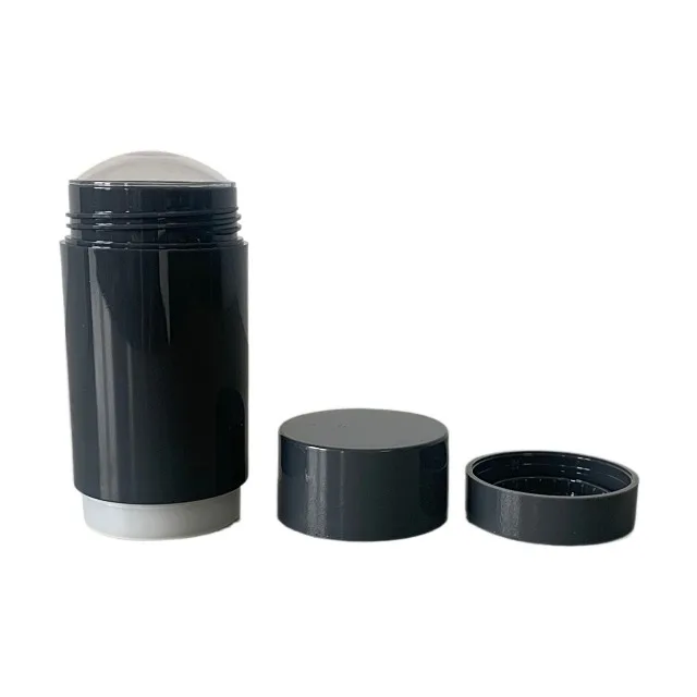 50g 75g white deo packaging for  foot repair roll on top filling/AS plastic packaging for pain relief balm