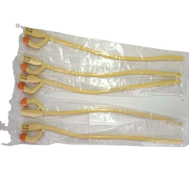 
Factory directly sale various size latex foley catheter 