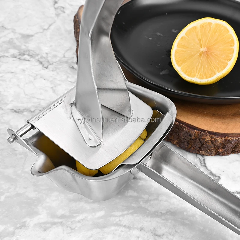 Daily Use Stainless Steel Manual Grapefruit Orange Lemon Juice Squeezer Kitchen Tool for Fruits & Vegetables