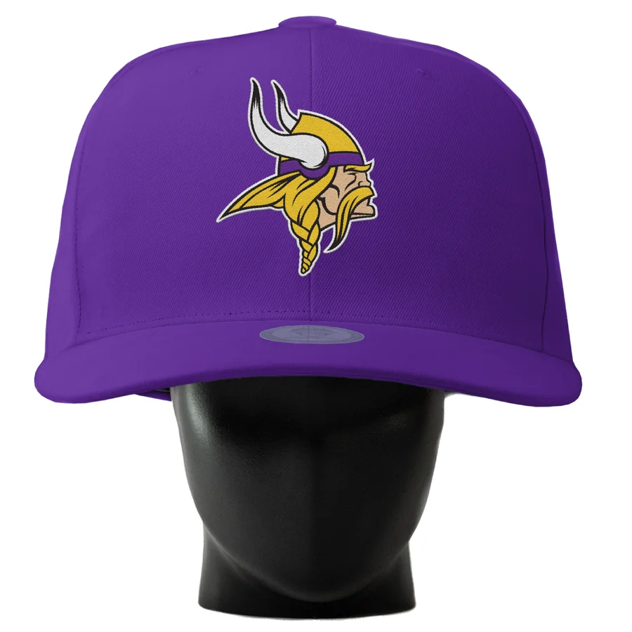 High quality baseball cap custom embroidery Vikings oversized hats big size fitted team logo large sports giant snapback gorras