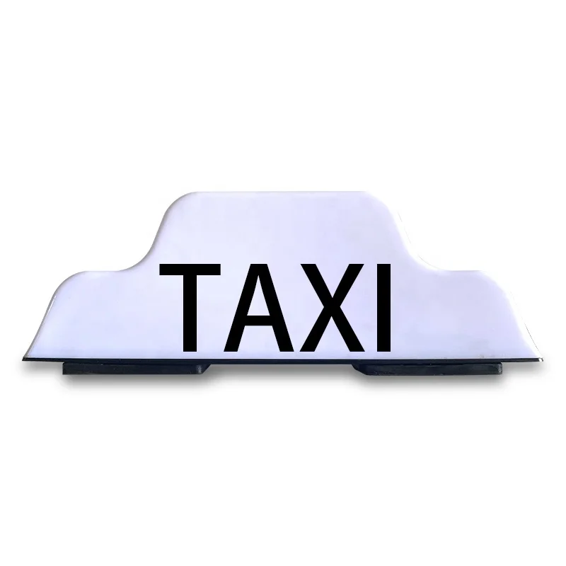 Mass-product AD car roof light with waterproof led light strips Taxi sign light box