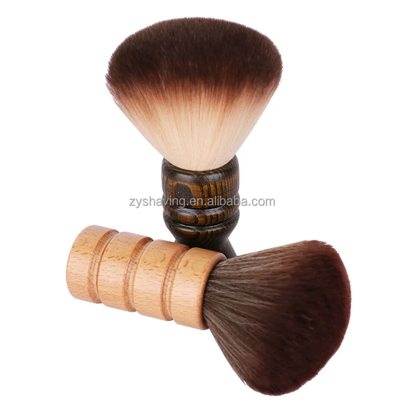 OEM Salon Cleaning Brush Black Powder Duster Barber Brush neck duster for home/barber shop
