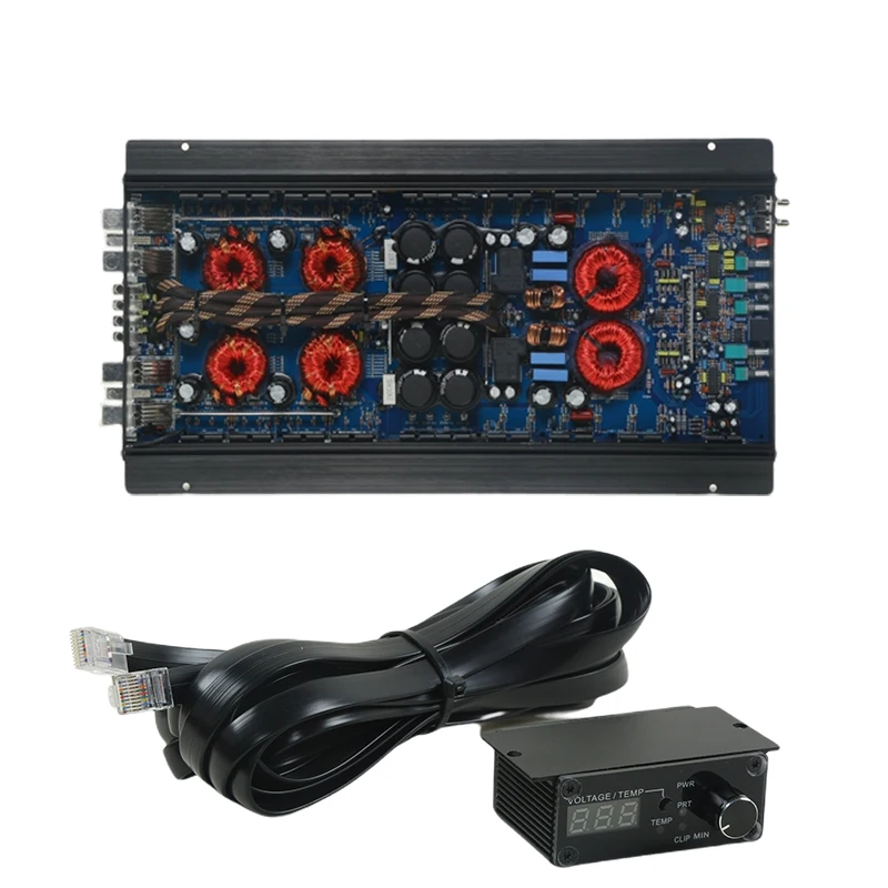 RMS 1500 watts Amp Teampie Tp-1500W.2D 2 channel car Amplifier Class D Mono  Korea Car amplifier
