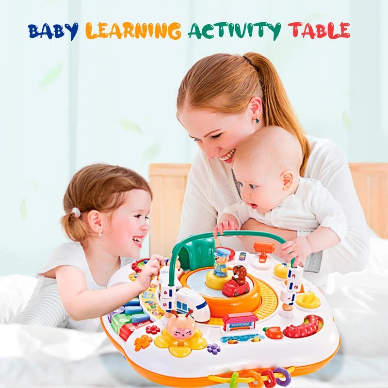 CPC Kids Playing Table Musical Activity Learning desk Educational Toys