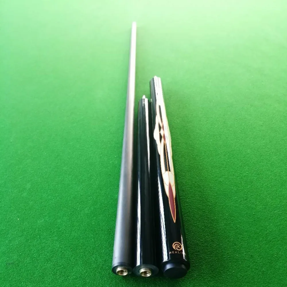 Black Technology 3-piece 100% Carbon Fiber Fibre Shaft Punch Jump Billiard Pool Cue Tip OD 12.9mm  OEM Customize Welcome