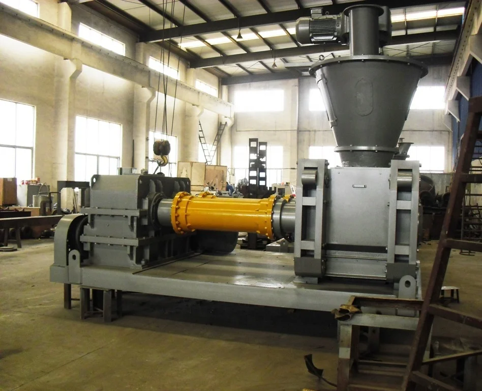 Chemical mineral fertilizer Powder material hydraulic mechanical high pressure no binder double roller press