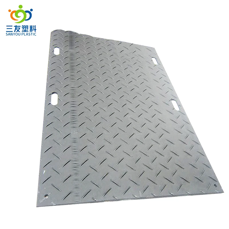 Rig Matting Board Pe Temporary Roadways Polyethylene Road Plates