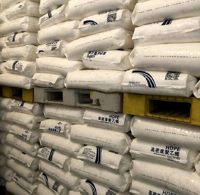 High Density Polyethylene Transparent White Film Granules HDPE granules HDPE material