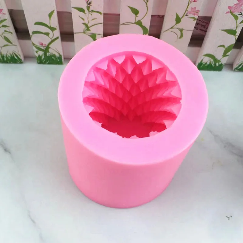 2023 Votive Epoxy Ritual Column Moldes Silicone Wax Cylinder Custom Round Candle Mold For Candle Making