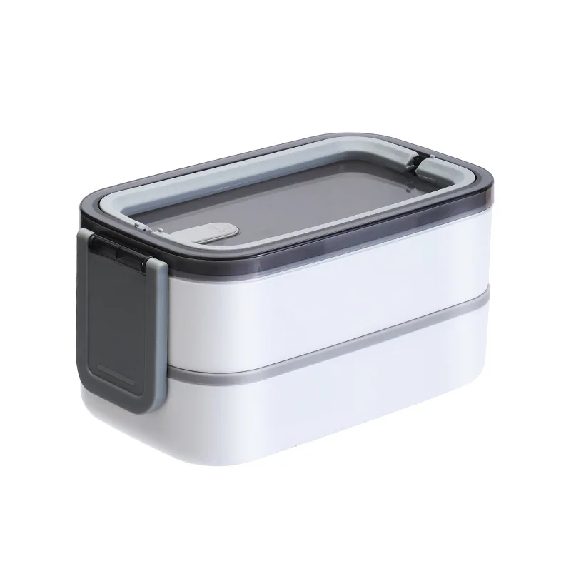2025 Friendly Stainless Steel Kids Leakproof Insulation 2 layers Food Warmer Thermos Lunch Box Enfant Bento Containers2025