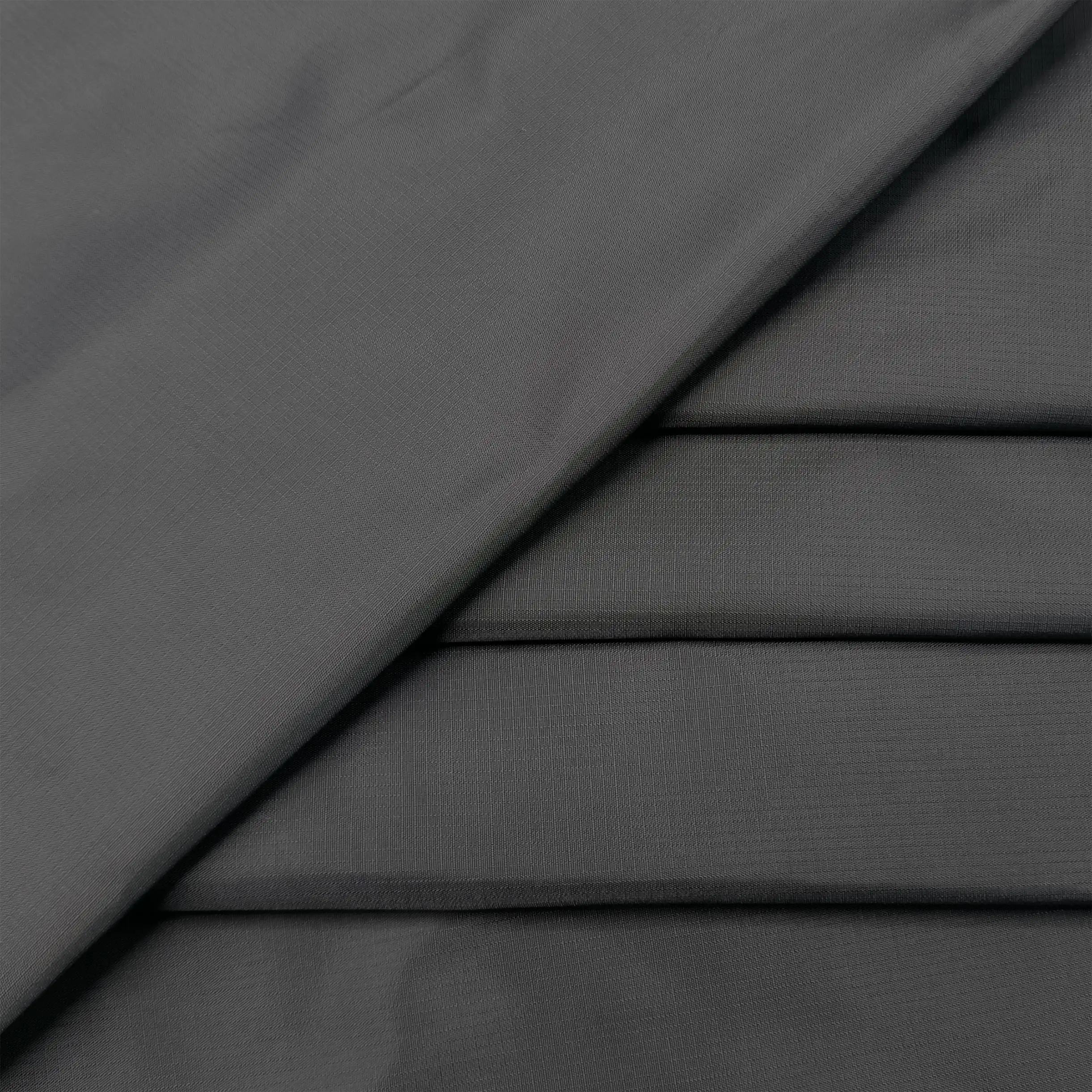 Lightweight jacket woven fabric 40D 300T 0.15x0.15 matte plaid nylon taffeta