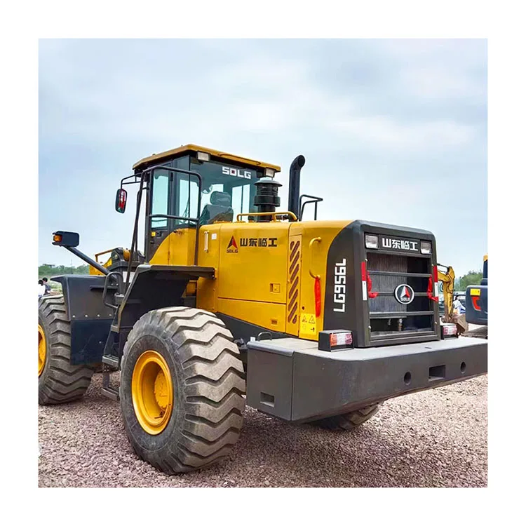 Good Performance Mini Used Loader Shandong SDLG LG956L Second Hand Wheel Loading Machine for Sale