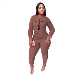 DY66301-2021 стильный 3XL 4XL плюшевые размер босоножки для ночного клуба с буквенным принтом комплект из двух предметов облегающее платье, комплект одежды из 2 предметов