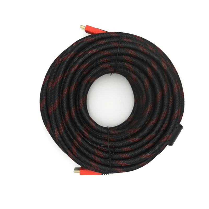 HDTV PS4 Custom full pin premium 2.0 60hz  nylon braiding Cable Supports  PS5 TV Monitor 4K HDMI Cable 15m