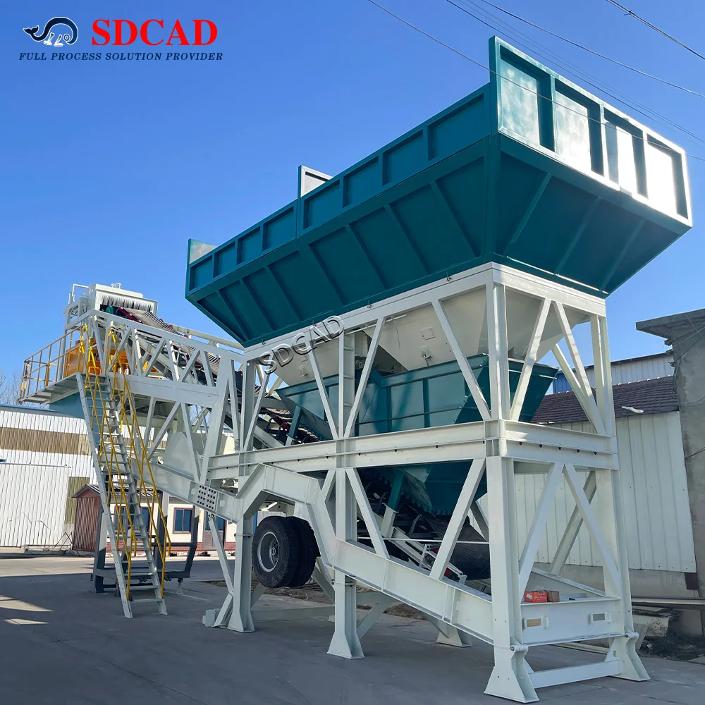 Best Price Aggregate Batching Machine Automatic Multi-model Concrete Mixing Plant