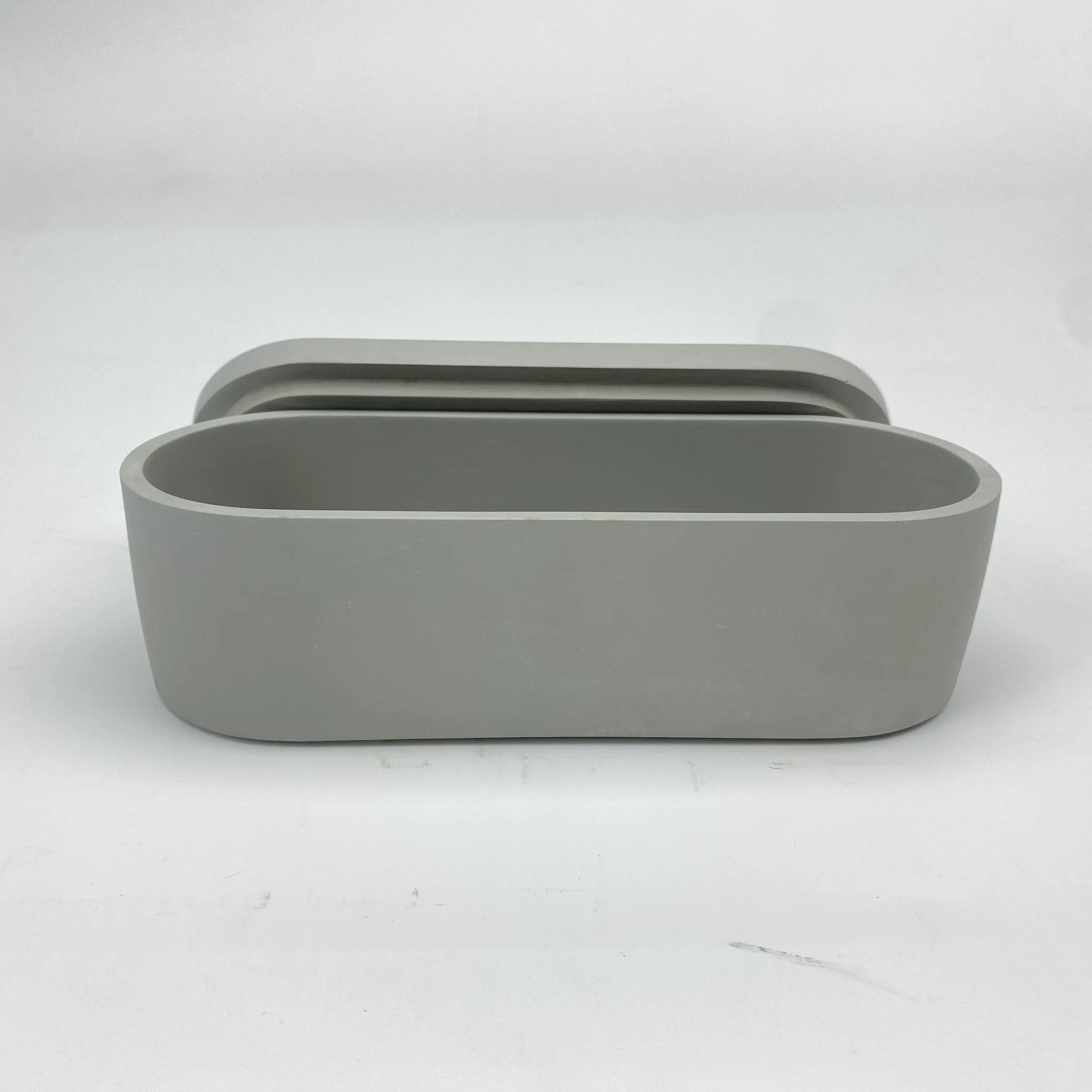 Transparent concrete  Home Colored Cube cement  Jewelry Storage Box