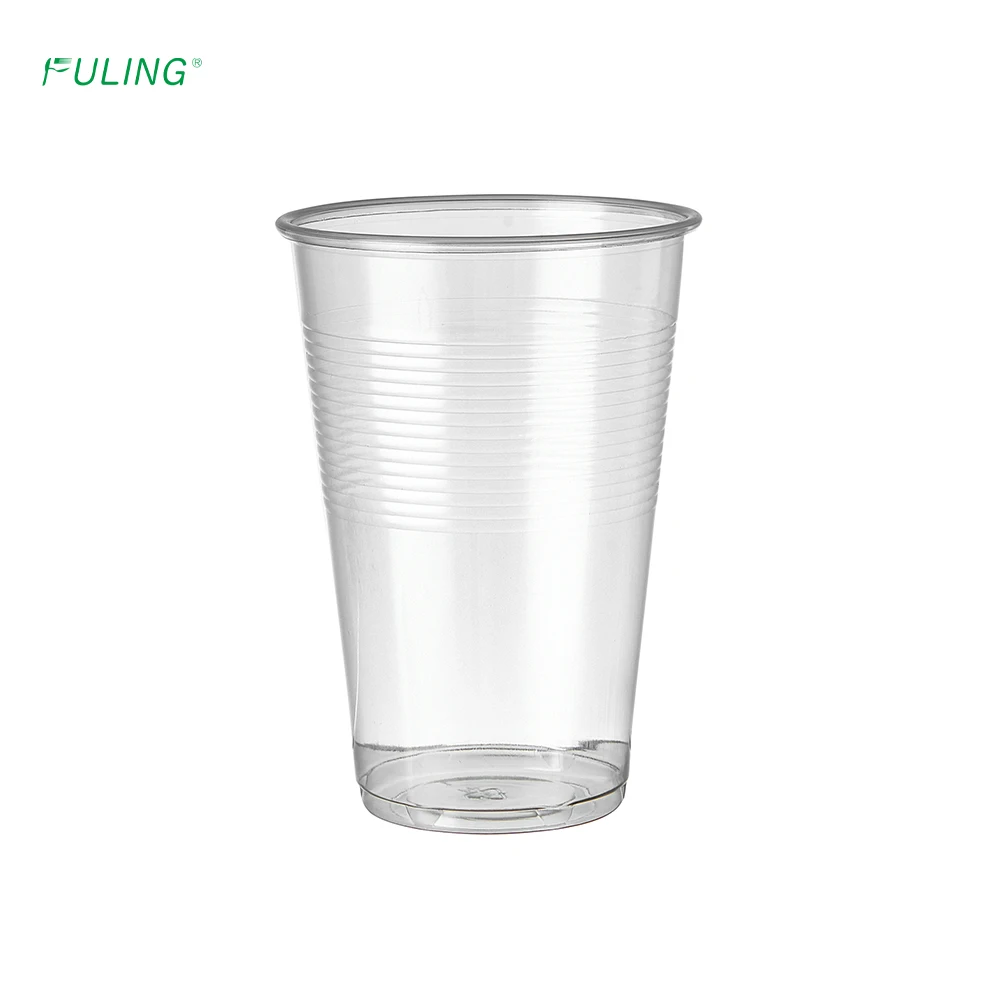 Fuling 3 5 7 9 12 16oz Wholesale Clear plastic water cups pp disposable drink cup plastic