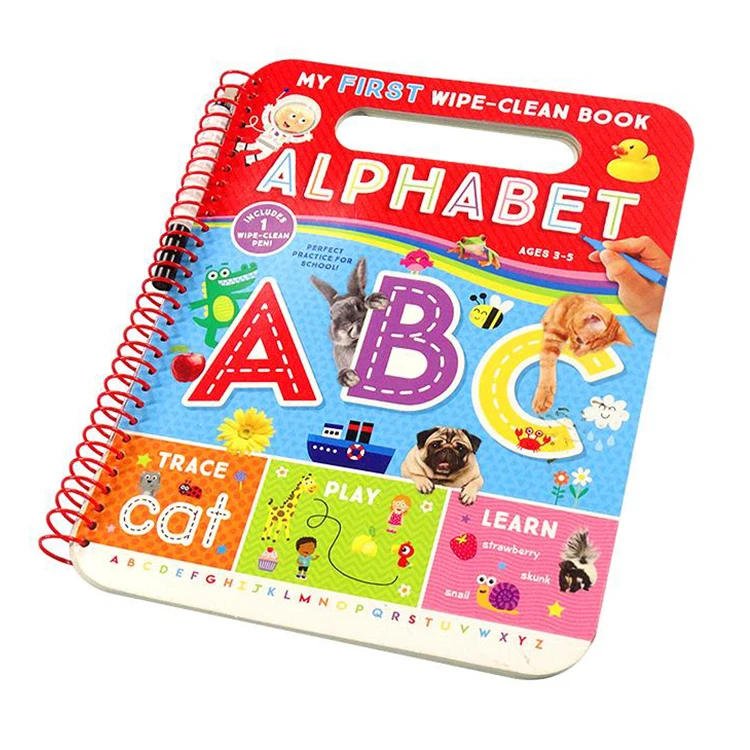
Factory Price English Letter Alphabet learning arabic books for kids children 