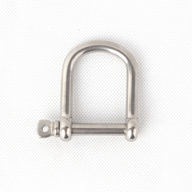 Hot Selling Stainless Steel Hardware Steel Shackle Good Quality Wide Body Sling Dee Shackle