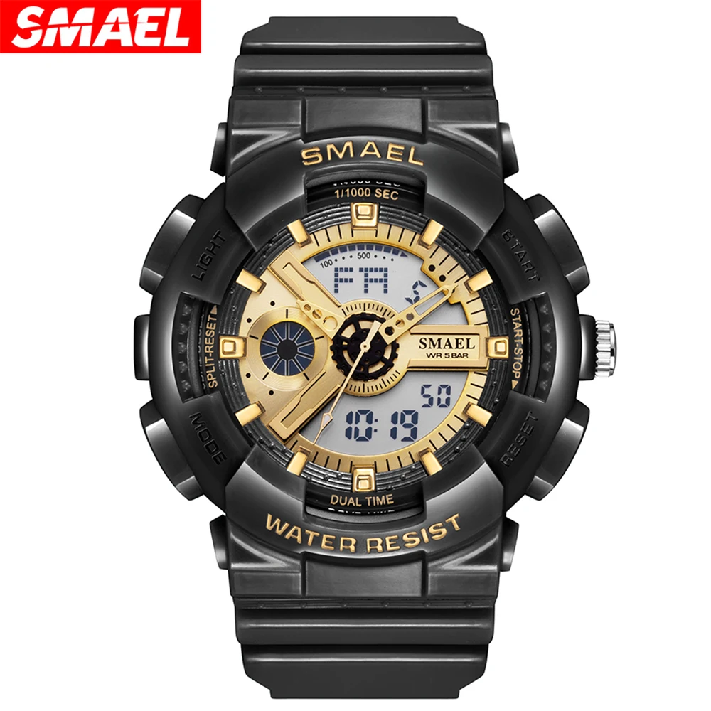 SMAEL 1402 sport analog digital watch waterproof watch for lover
