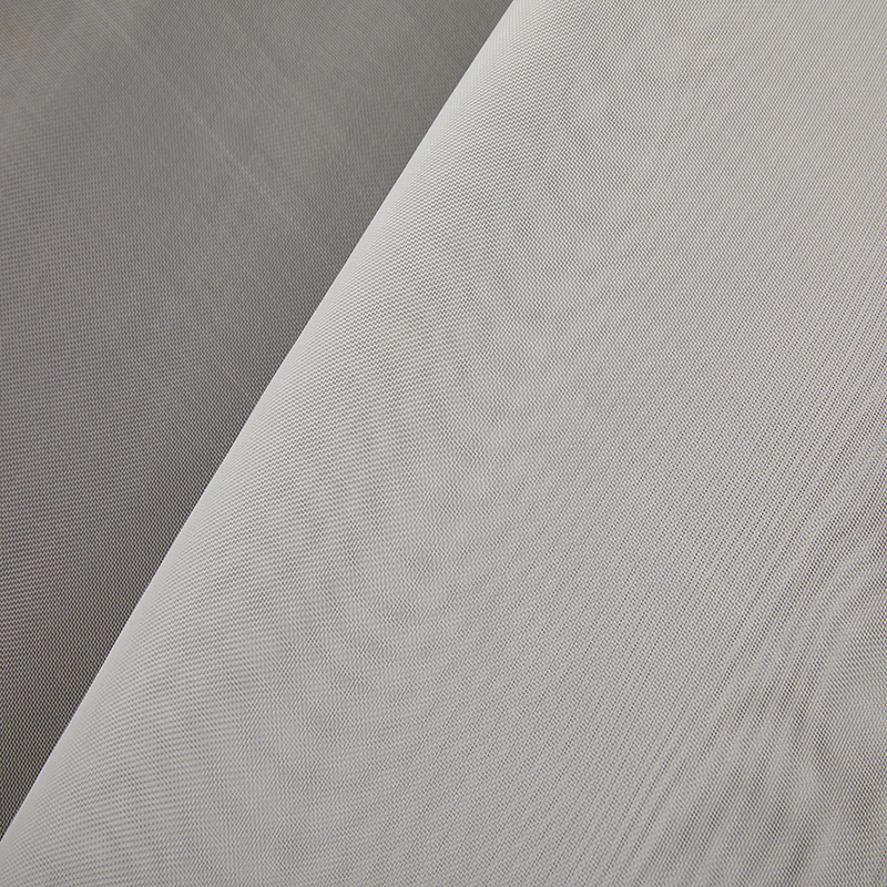 Factory Supply Hard Stiff Gauze Mesh Fabric For Wedding Dress