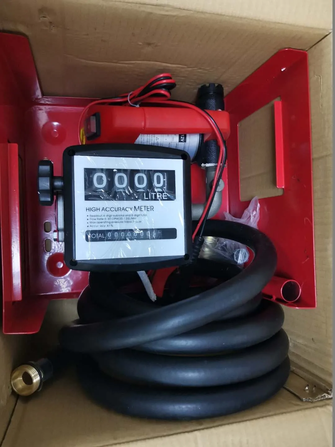 12 В электрический дизельный Топливный насос с ручным или автоматическим соплом 110 В/220 дозатор насоса расходомером