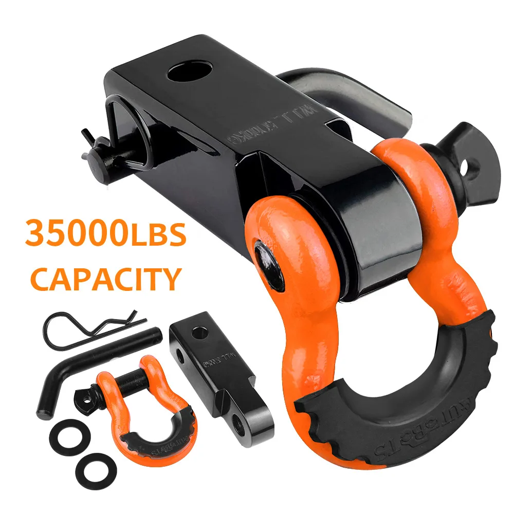 Professional OEM Car modified trailer ring trailer quick release U-type shackle connector trailer hitch receiver