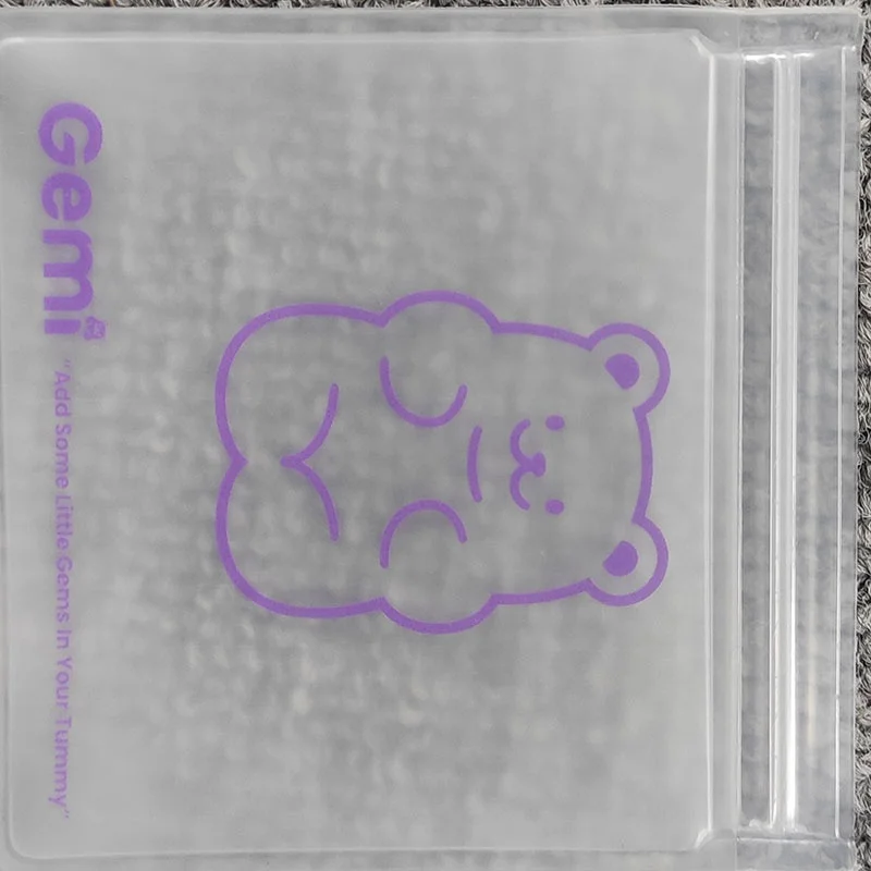 Custom Design Dishwasher Safe Reusable PEVA Zipper For Silicone Snack Storage Bag