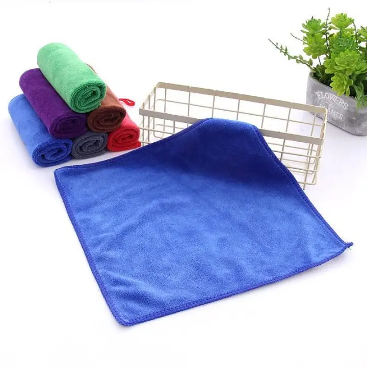 Detailing cleaner car care  quick dry Packccleaning ultrafine microfiber 40 X 40 cloth Dust And Polishing cloth towel