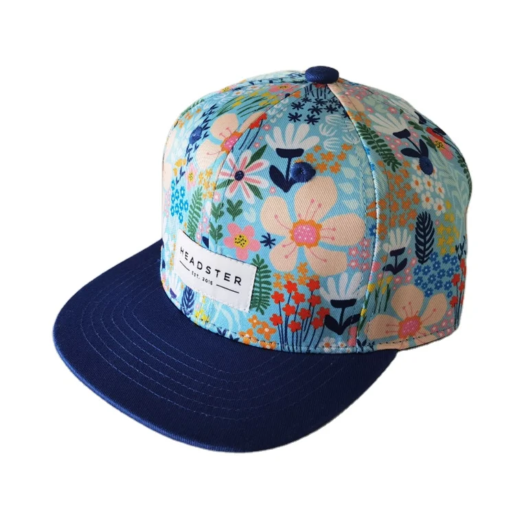 Custom Cheap Hip Hop Baby Child Snapback Cap Snap Back Hat White Label Custom Logo