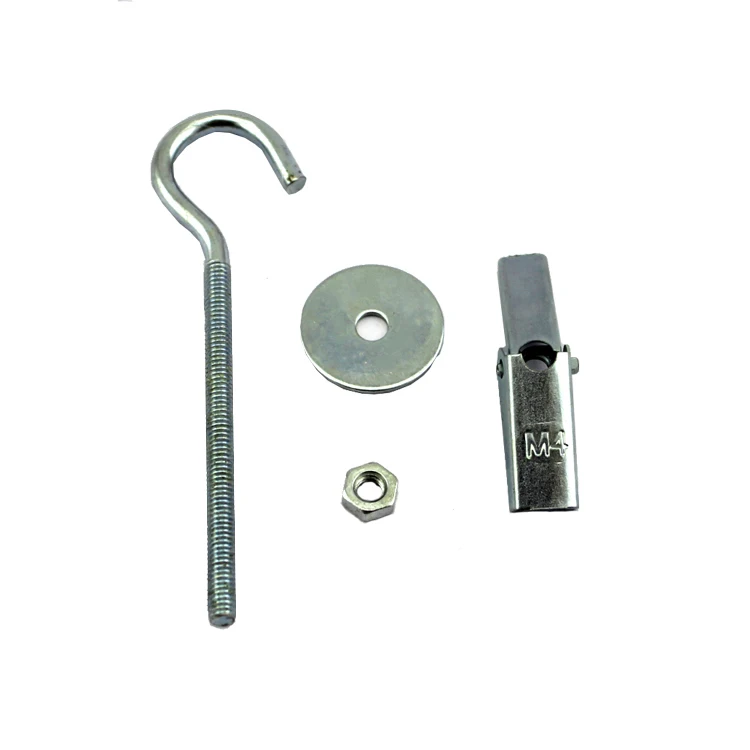 Steel Spring Toggle Anchor With Screw And C-TYPE HOOK