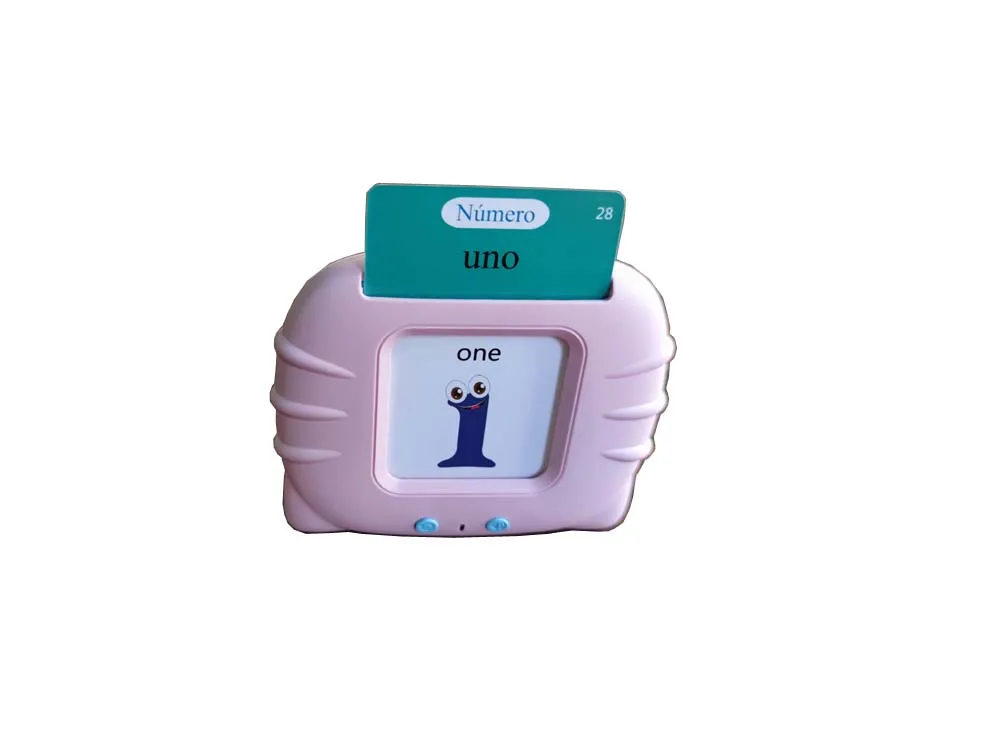 Spanish English 510 words kids talking flash cards