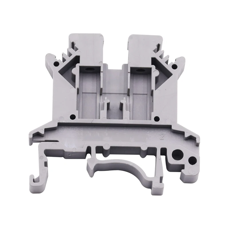Shengli 24A 800V Hot Selling UK-5N Push In Terminal Block Screw Terminal Block For Din Rail Mount Terminal Block Connector