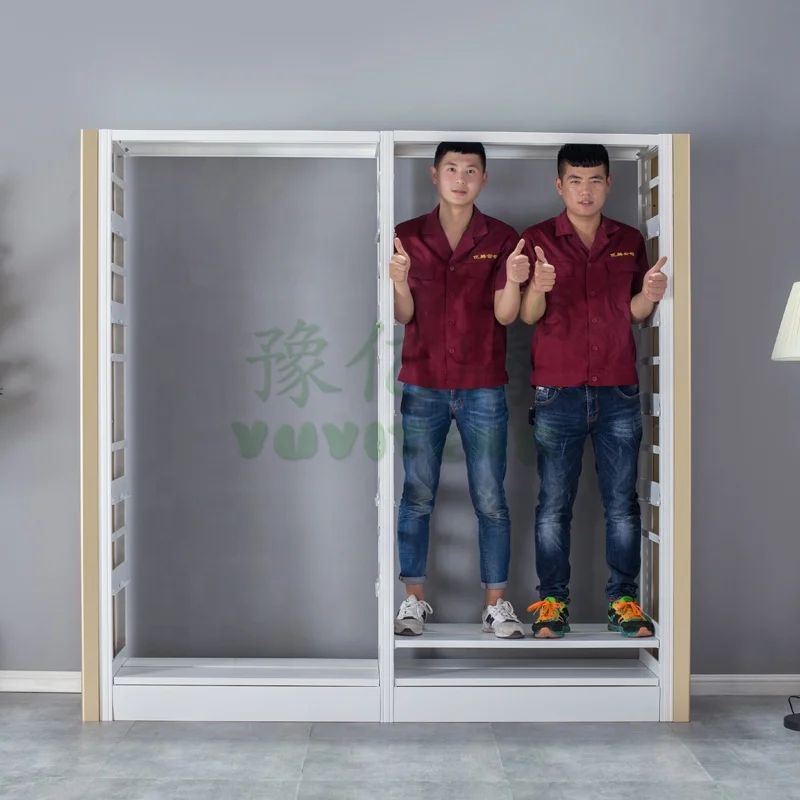 University School Library Museum Combination with Titanium Alloy and Aluminum Steel Bookshelves