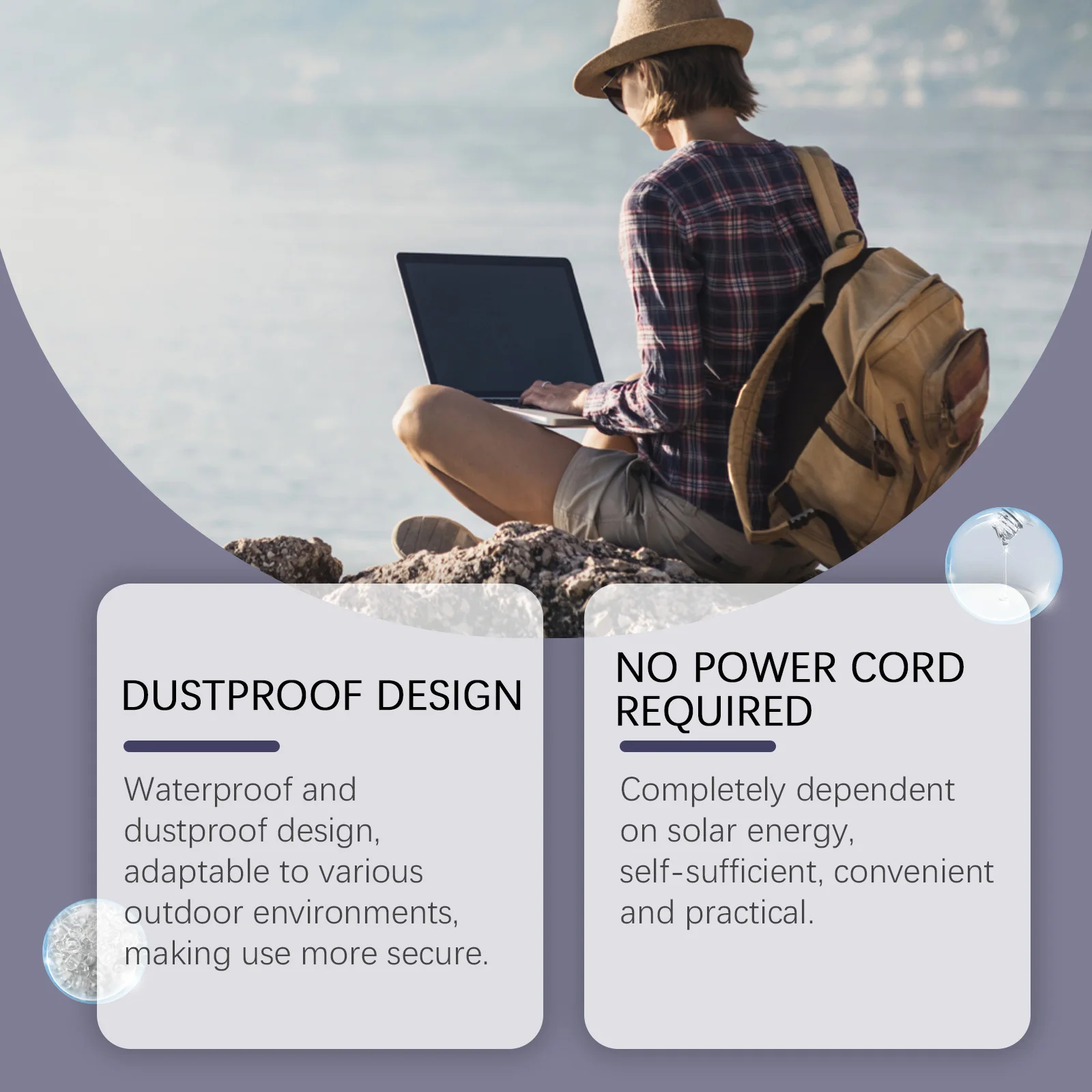 HOZONE solar boost charging panel, solar photovoltaic panel voltage regulator mobile phone charger polycrystalline charging pane