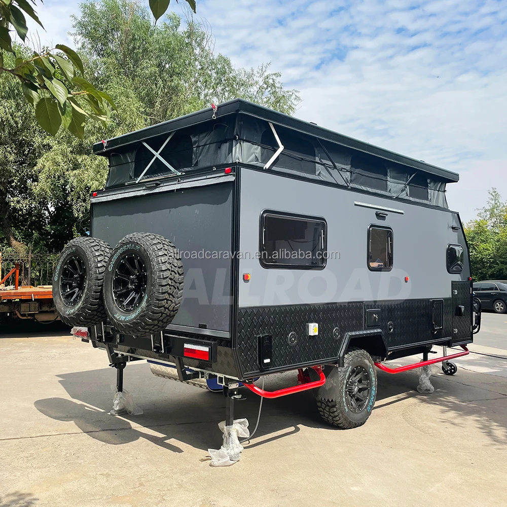 4X4 Australian standards camping mobile camper offroad pop up extend trailer off road caravan for sale