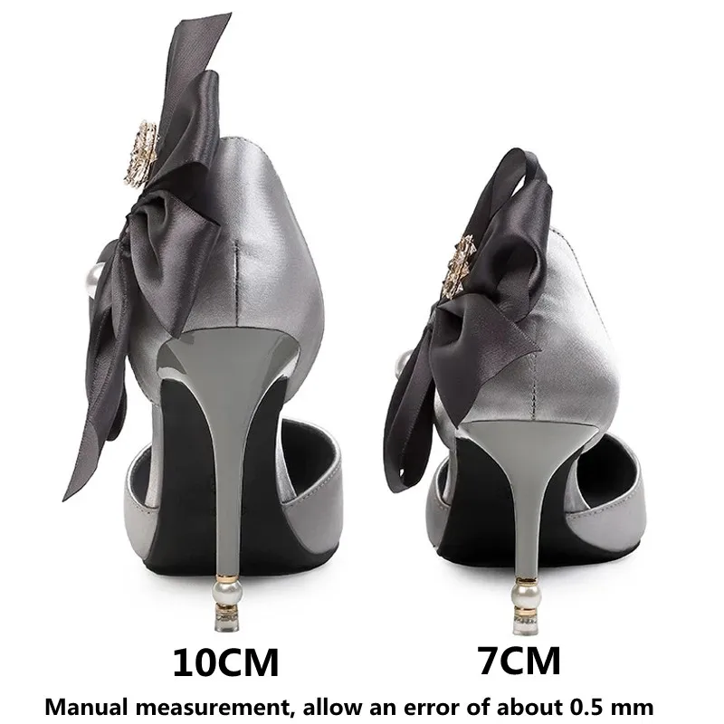 Sexy Female Footwear High Heel Women Shoes Pumps Wedding Shoe Bridal Heels Bride Shoes Wedding White Stiletto Sandal