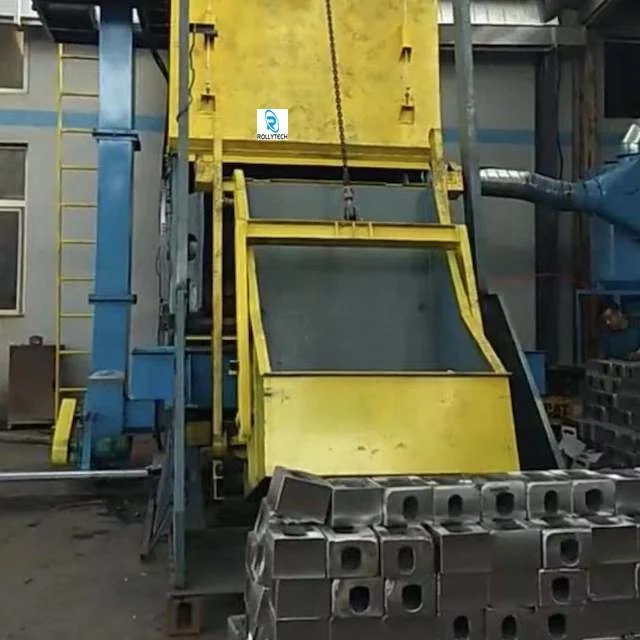 Brake Disc Barrel Type Shot Blasting Machine/Tilted Drum Type Shot Blasting Machine