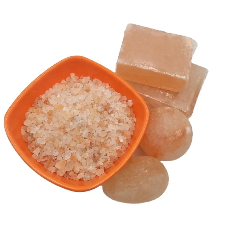 Pure Pink Himalayan salt granular salt block salt grain