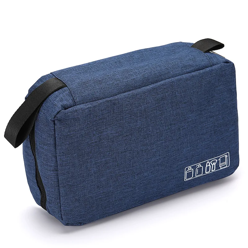 Mens Travel Bathroom Hanging Toiletry Canvas Dopp Kit Necessaries Bag Shaving Shower Women Beauty Cosmetic Makeup Organizer Bag