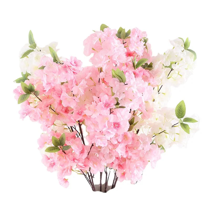 Aritificial Flower Wedding decoration simulation flower wholesale artificial cherry blossom tree wedding centerpieces