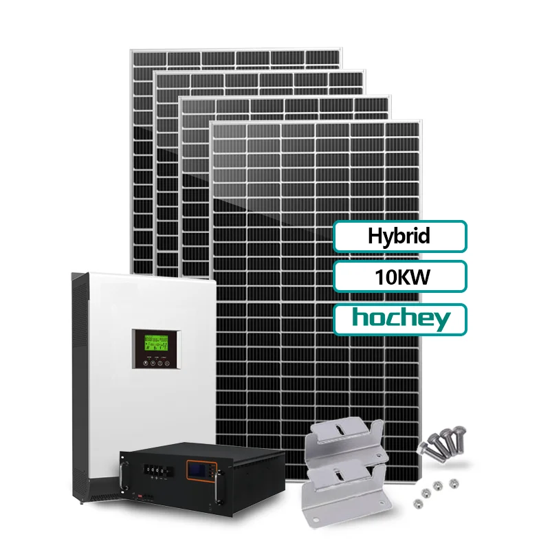 Hochey Photovoltaic PV Generator Energy Systems 1KW 2KW 3KW 4KW 5KW 6KW 7KW 8KW Solar Inverter Complete Kit Hybrid Solar Set