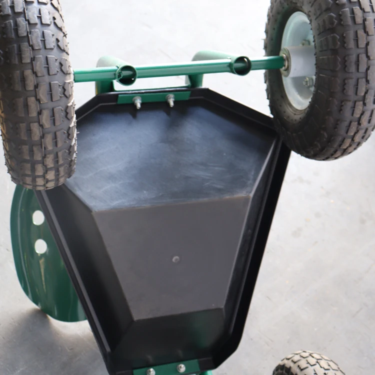 Ручные садовые тележки из нержавеющей стали, четырехколесные домашние инструменты, 4 колеса, четырехколесные 87*44*49 см, синие, коричневые, зеленые, 8 дюймов