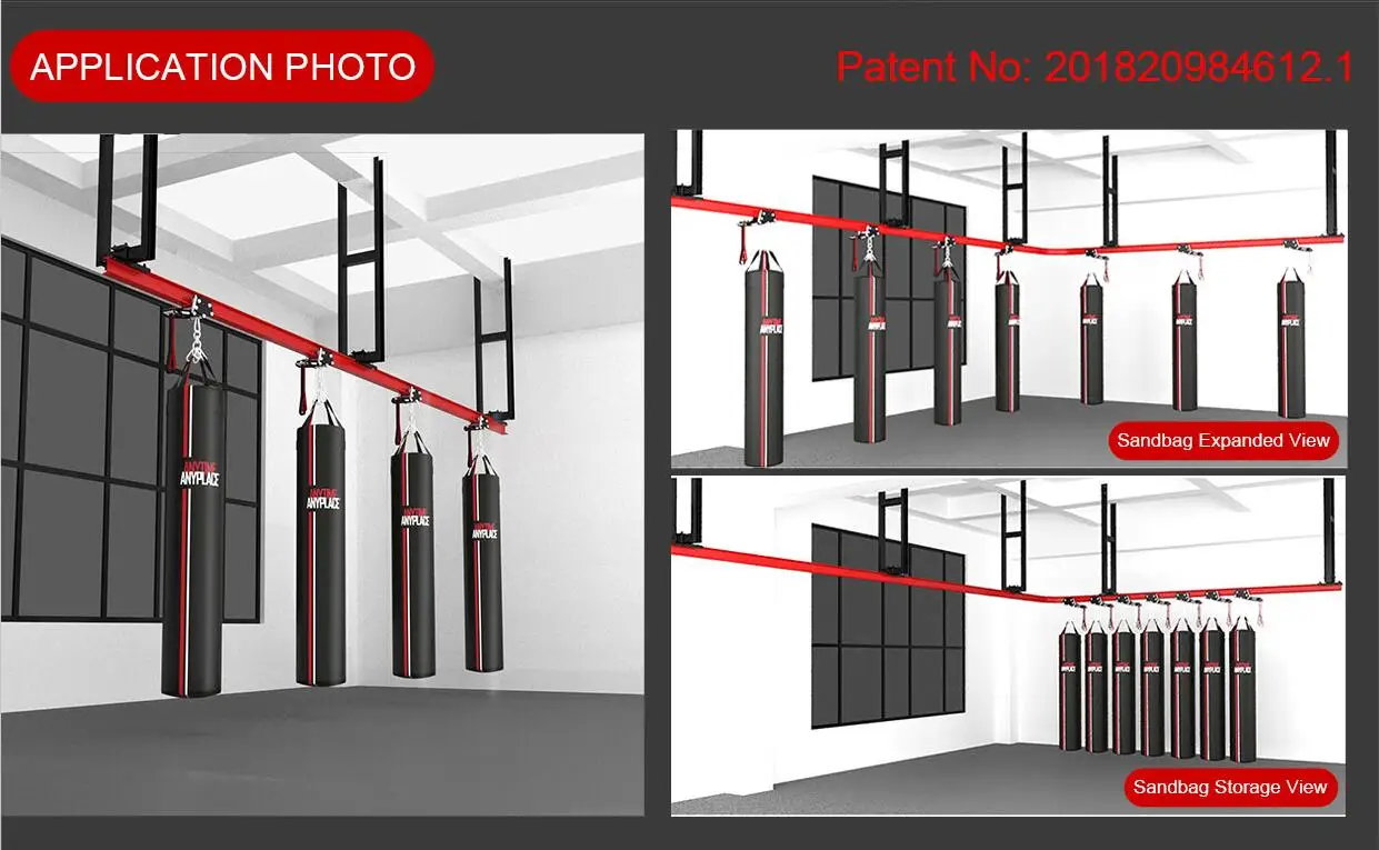 Heavy Punching Bag Ceiling Mount Punching Bag Rack