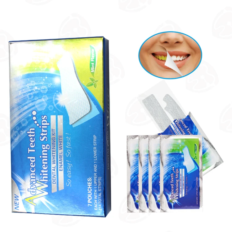 CE Approved bleaching stains teeth whitening strips whitening strips teeth   professional with 28pcs private label