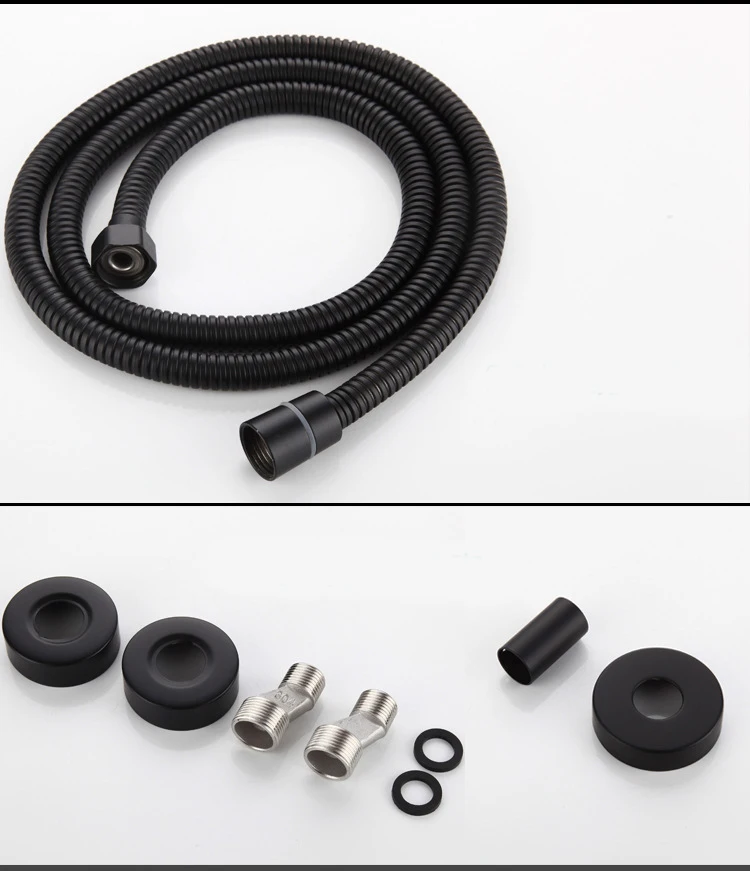 304 Stainless Steel Smart Thermostatic Shower Set Booster Nozzle Cross Shower Hot And Cold Shower Set