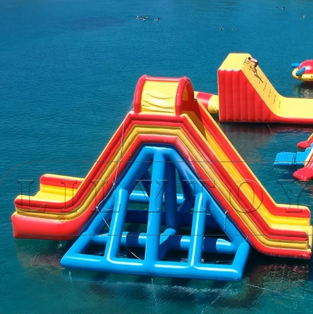 inflatable commercial water park slide for adults /gaint floating water park
