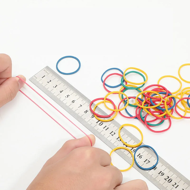 Высококачественная рекламная Резиновая лента разных цветов для офисных и школьных принадлежностей