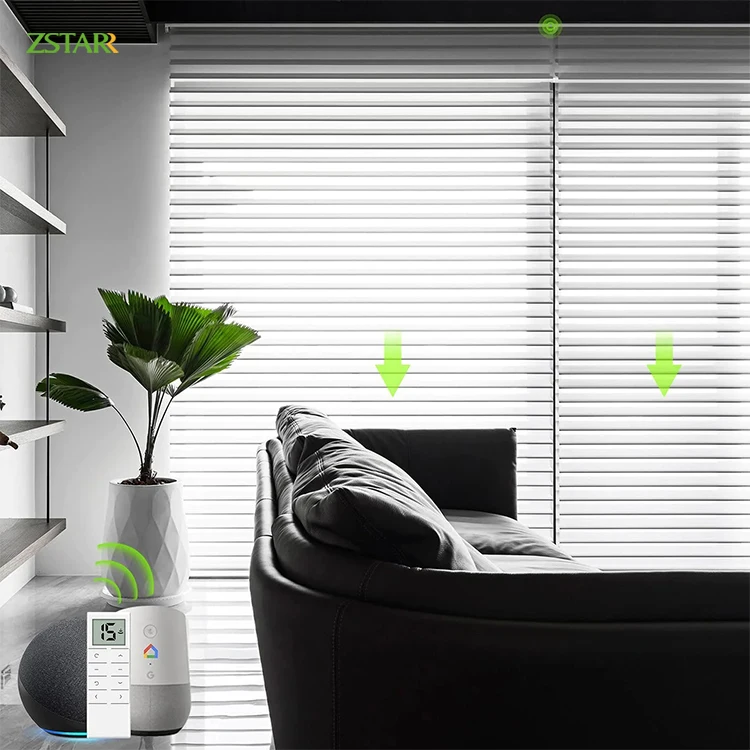 ZSTARR Shangri-la Blinds Serenity Sheer Shade Electric Motorized Triple Roller Shades Luxury Blinds Shangrila Blinds